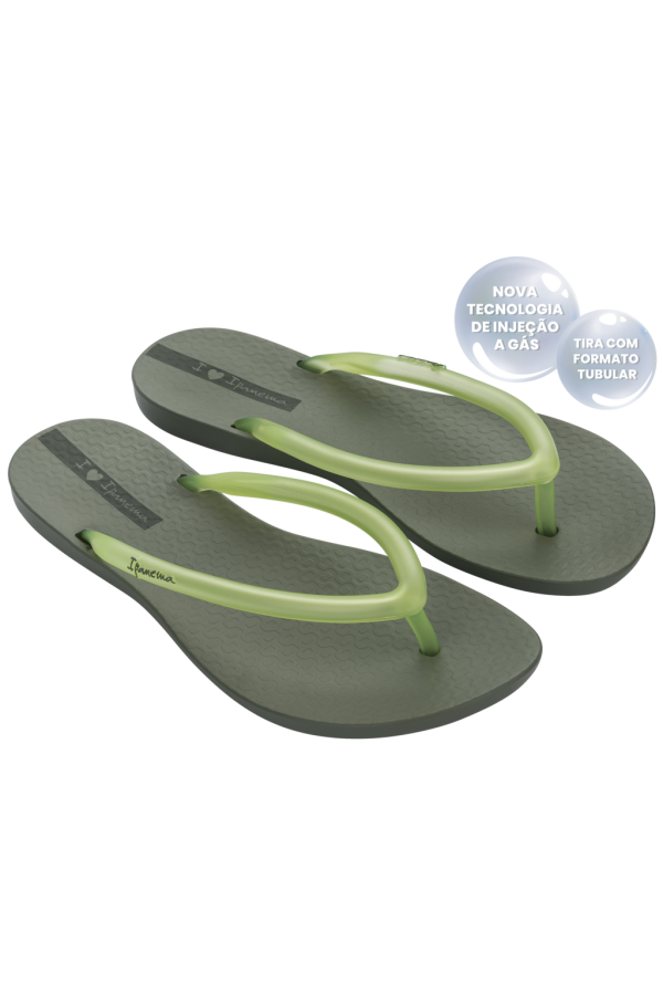 IPANEMA WAVE BUBBLE FEM GREEN/GREEN II