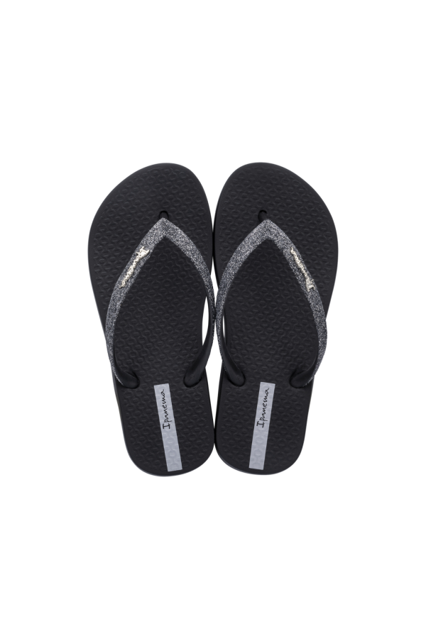 IPANEMA BRILHA KIDS BLACK/GLITTER BLACK