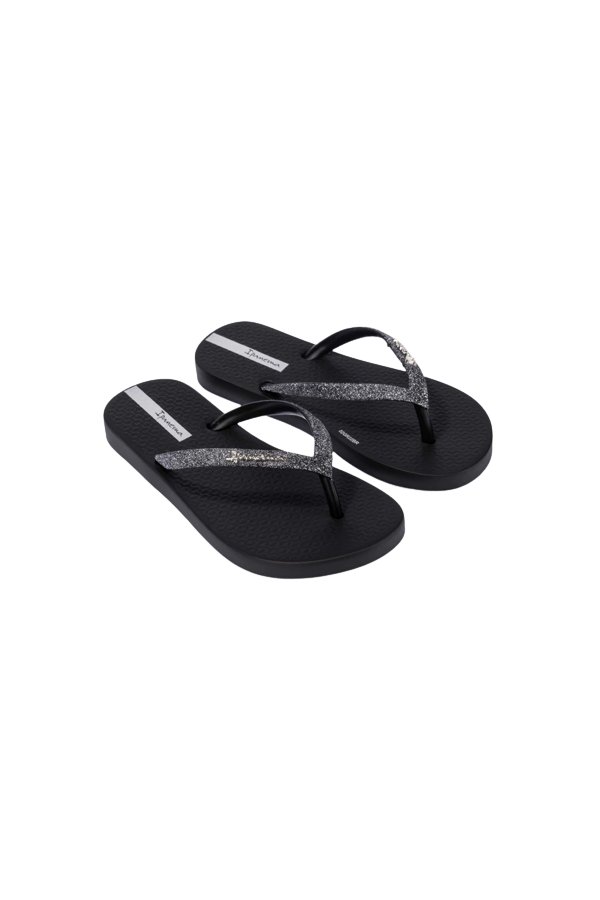 IPANEMA BRILHA KIDS BLACK/GLITTER BLACK