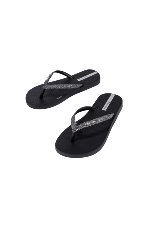 IPANEMA BRILHA KIDS BLACK/GLITTER BLACK