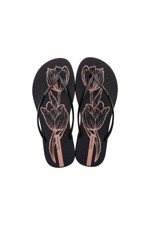 IPANEMA EASY PRINT BLACK/BLACK/PINK