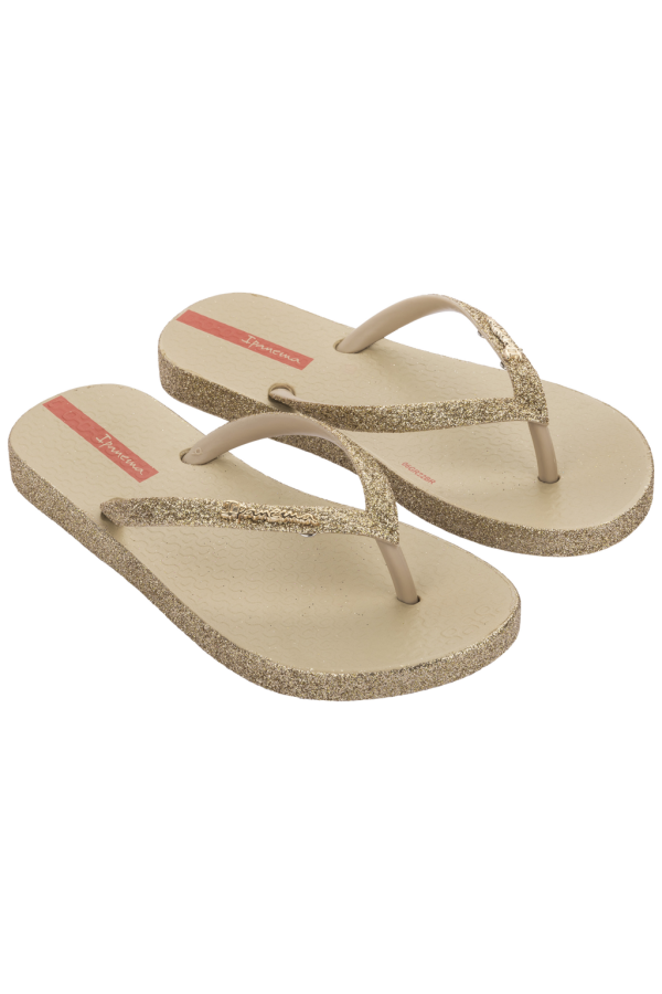 IPANEMA MAXI GLOW KIDS BEIGE/ GOLD IX