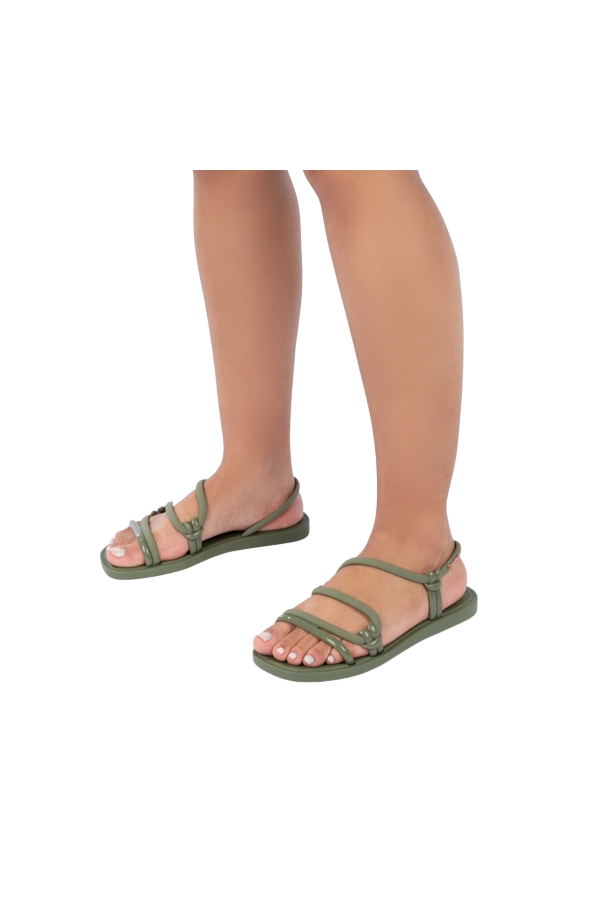 IPANEMA SOLAR SANDAL FEM GREEN/GREEN PINK I