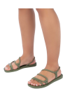 IPANEMA SOLAR SANDAL FEM GREEN/GREEN PINK I