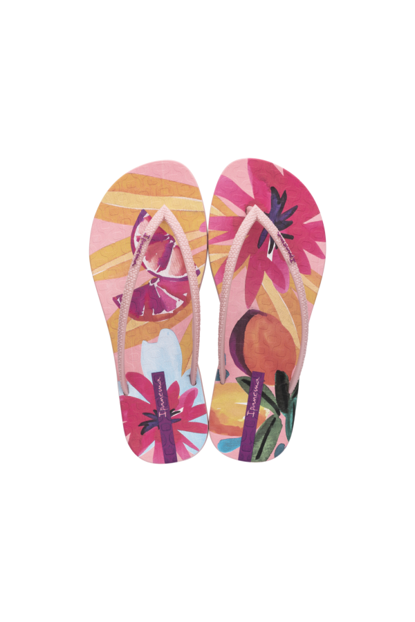 IPANEMA PRAIANA FEM PINK/YELLOW/PINK