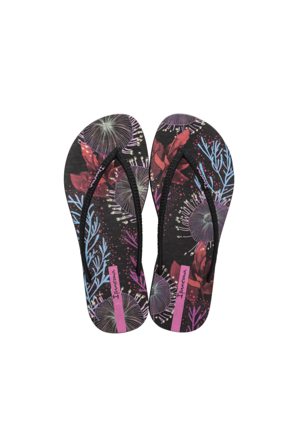 IPANEMA PRAIANA FEM BLACK/BLACK/PINK