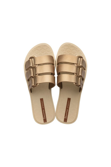 IPANEMA BOLD FEM BEIGE/GOLD X