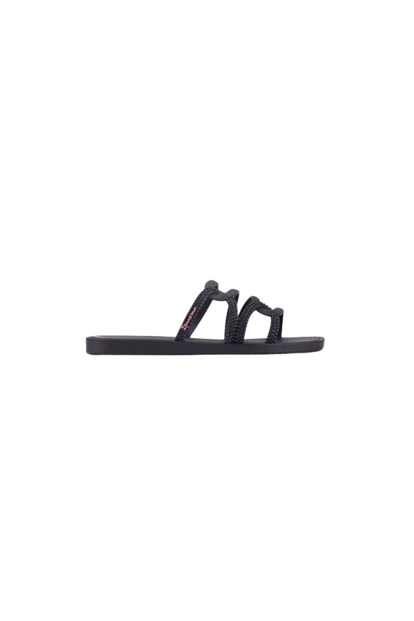 IPANEMA SOLAR MAIS SLIDE KIDS BLACK/GLITTER BLACK V