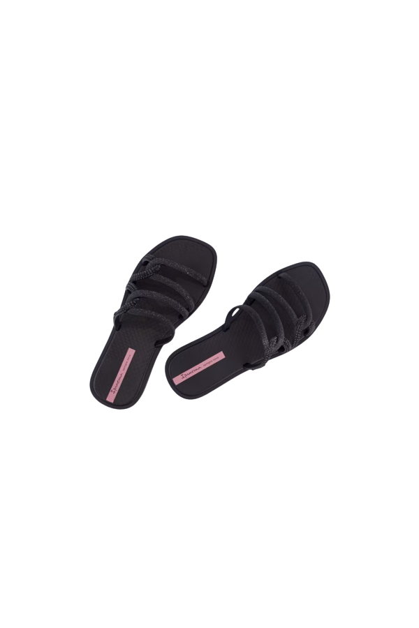 IPANEMA SOLAR MAIS SLIDE KIDS BLACK/GLITTER BLACK V