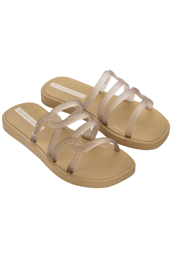 IPANEMA SOLAR MAIS SLIDE KIDS BEIGE/BEIGE TRANSP GLITTER I