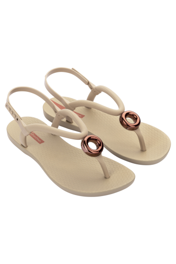 IPANEMA CLASS UNA FEM BEIGE/RED