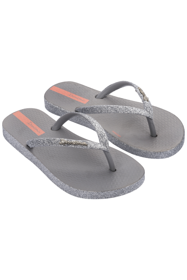 IPANEMA MAXI GLOW KIDS GREY/GLITTER GREY