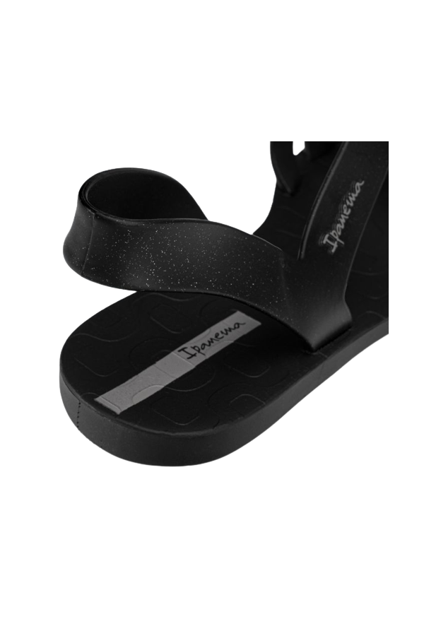 IPANEMA IBE SANDAL FEM BLACK/GLITTER BLACK VI