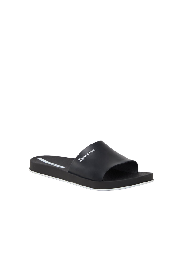 IPANEMA SLIDE UNISEX DARK BLACK/BLACK WHITE