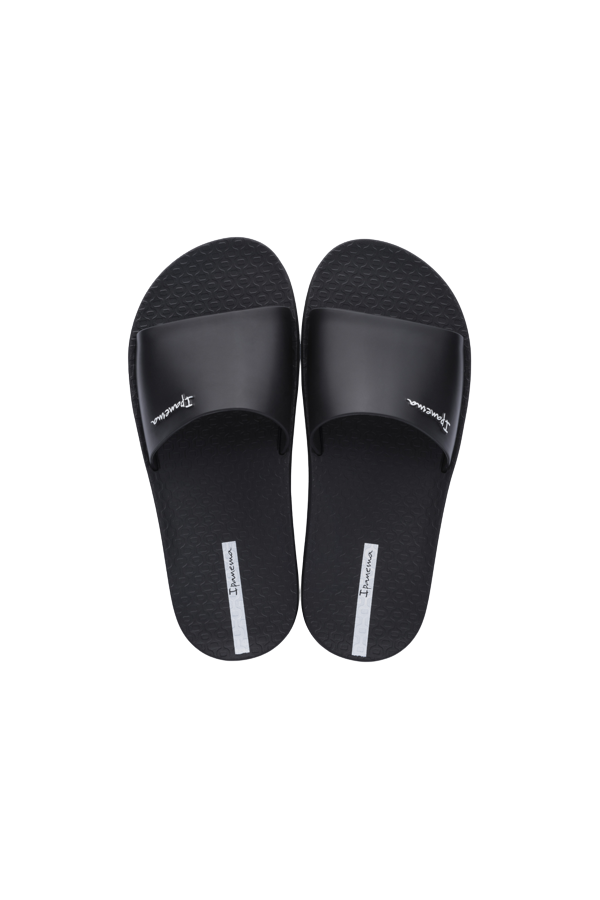 IPANEMA SLIDE UNISEX DARK BLACK/BLACK WHITE