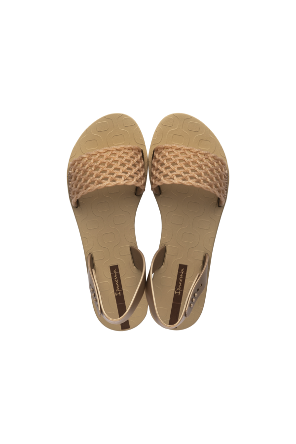 IPANEMA BREEZY SANDAL FEM BEIGE/BROWN