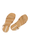 IPANAMA SOLAR MAIS SANDAL BEIGE/BEIGE TRANSP GLITTER