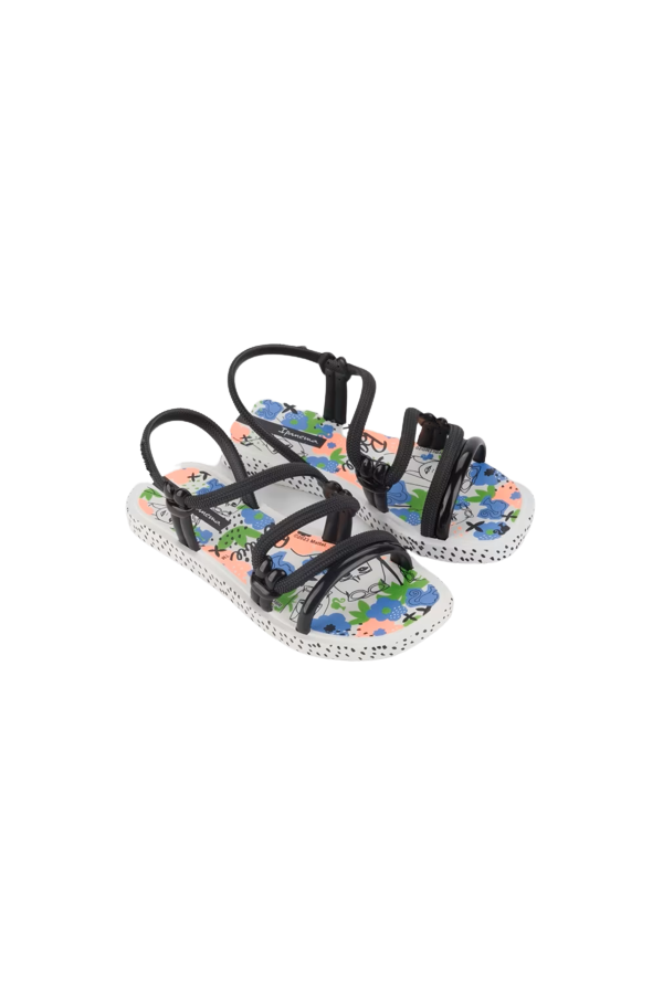 IPANEMA BARBIE SOLAR SAND KIDS WHITE/BLACK I