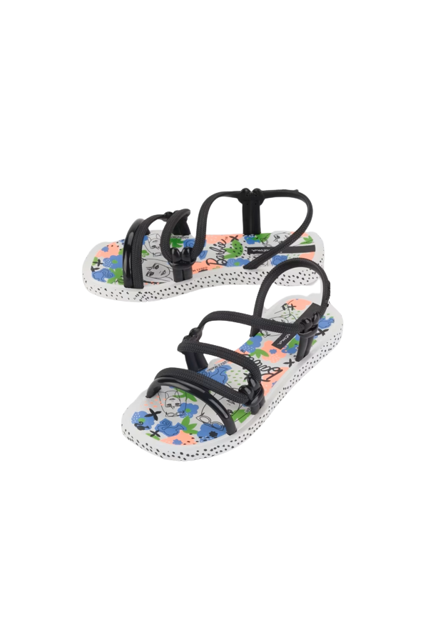 IPANEMA BARBIE SOLAR SAND KIDS WHITE/BLACK I