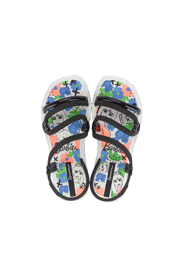 IPANEMA BARBIE SOLAR SAND KIDS WHITE/BLACK I