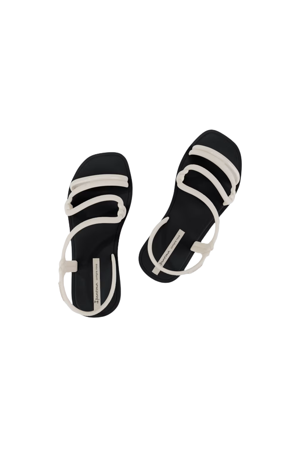 IPANEMA SOLAR SANDAL FEM BLACK/BEIGE