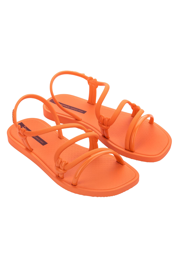 IPANEMA SOLAR SANDAL FEM ORANGE/RED