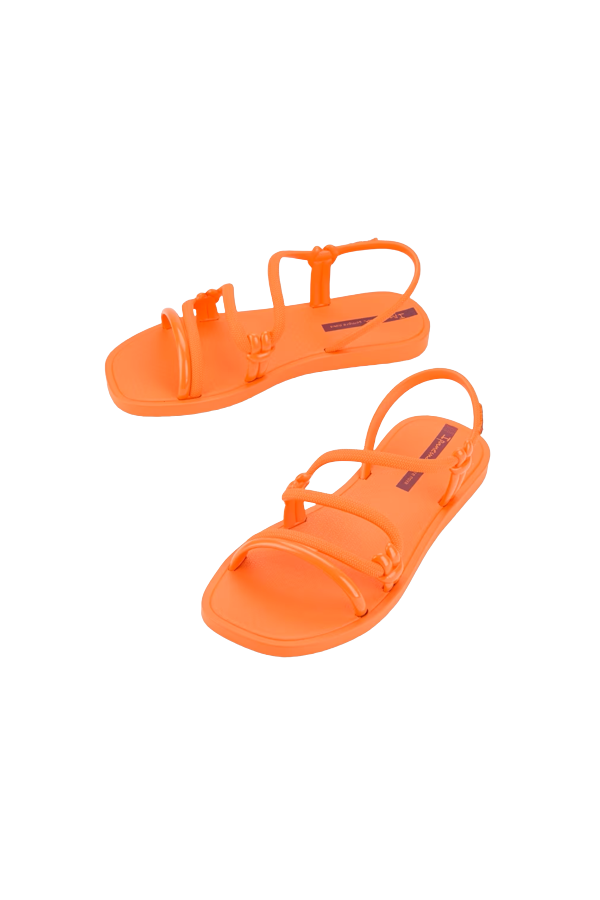 IPANEMA SOLAR SANDAL FEM ORANGE/RED