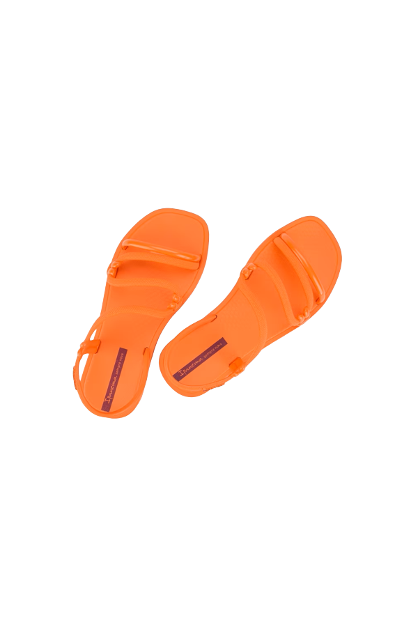 IPANEMA SOLAR SANDAL FEM ORANGE/RED