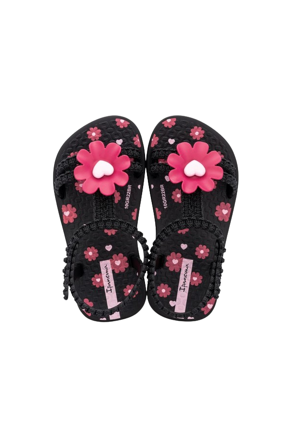 IPANEMA DETALHES BABY BLACK/BLACK/PINK