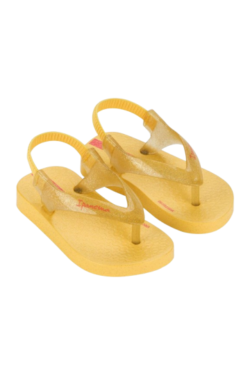 IPANEMA GLITTER BABY DARK YELLOW/GLITTER