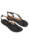 IPANEMA SALTY II SANDAL BLACK/BEIGE/BRONZE