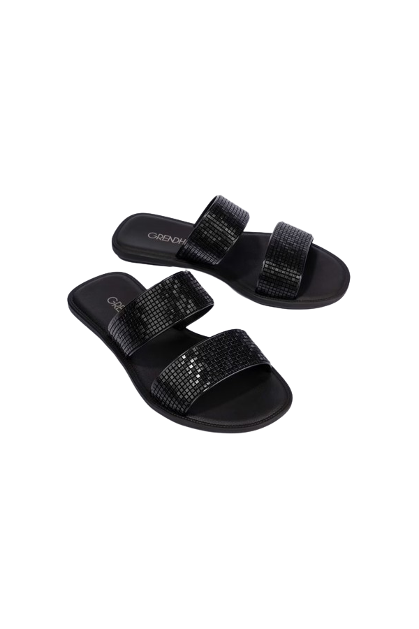 GRENDHA BURITI ICONE SLIDE ADULT BLACK