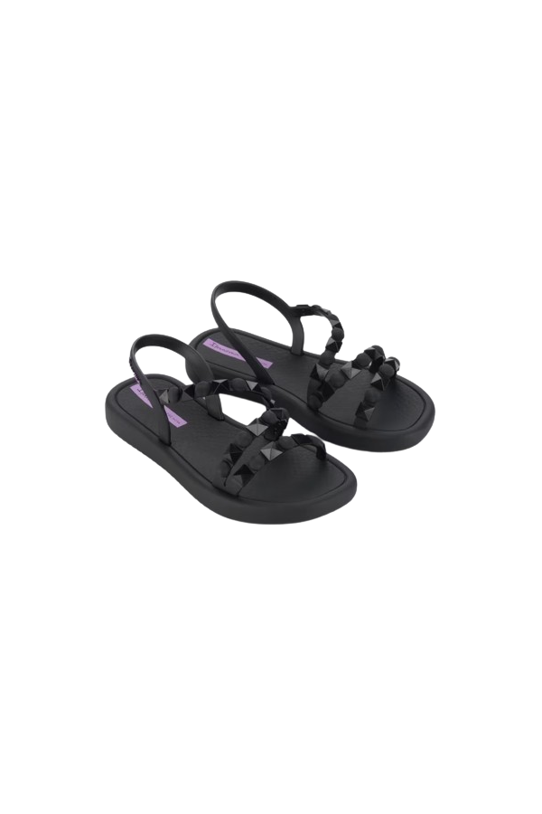 IPANEMA MEU SOL PLATFORM KIDS BLACK/BLACK/LILAC