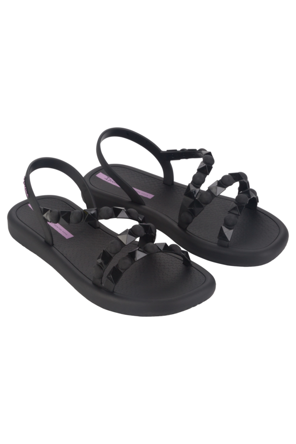 IPANEMA MEU SOL PLATFORM ADULT BLACK/ LILAC