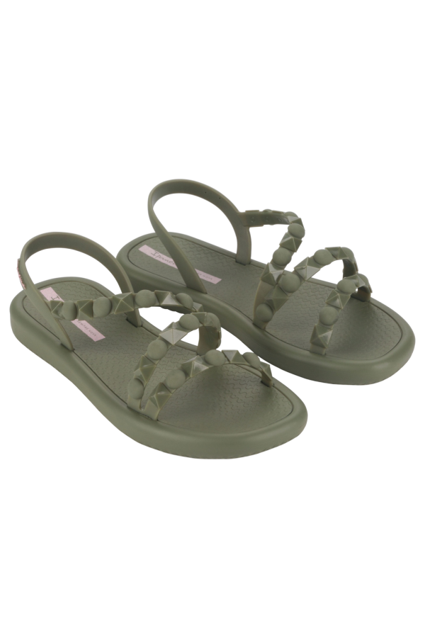 IPANEMA MEU SOL PLATFORM ADULT GREEN/ PINK