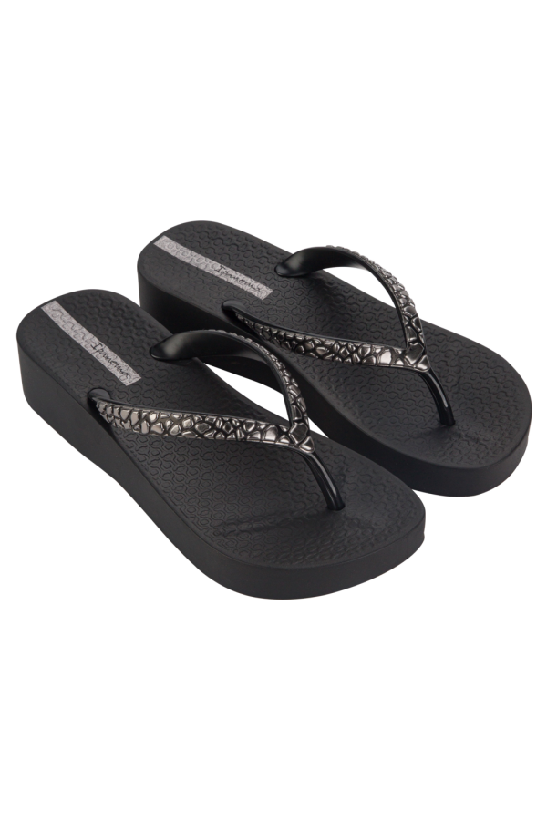 IPANEMA MESH IX PLAT FEM BLACK/DARK GREY