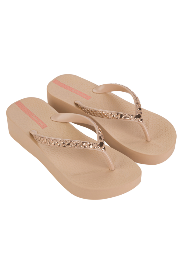 IPANEMA MESH IX PLAT FEM BEIGE/ROSE