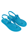 IPANEMA GLOSSY SANDAL BLUE/TRANSP BLUE