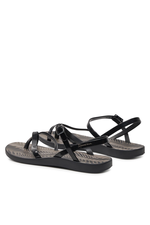 IPANEMA FASHION SAND VIII FEM BLACK/BLACK/GREY