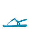 IPANEMA GLOSSY SANDAL BLUE/TRANSP BLUE