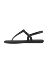 IPANEMA GLOSSY SANDAL BLACK/CLEAR BLACK