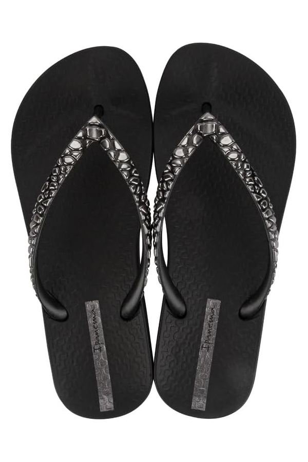 IPANEMA MESH IX PLAT FEM BLACK/DARK GREY