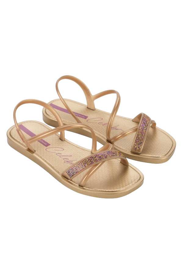 IPANEMA CELEBRA SAND ADULT BEIGE/GOLD/VIOLET