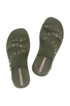 IPANEMA MEU SOL PLATFORM ADULT GREEN/ PINK