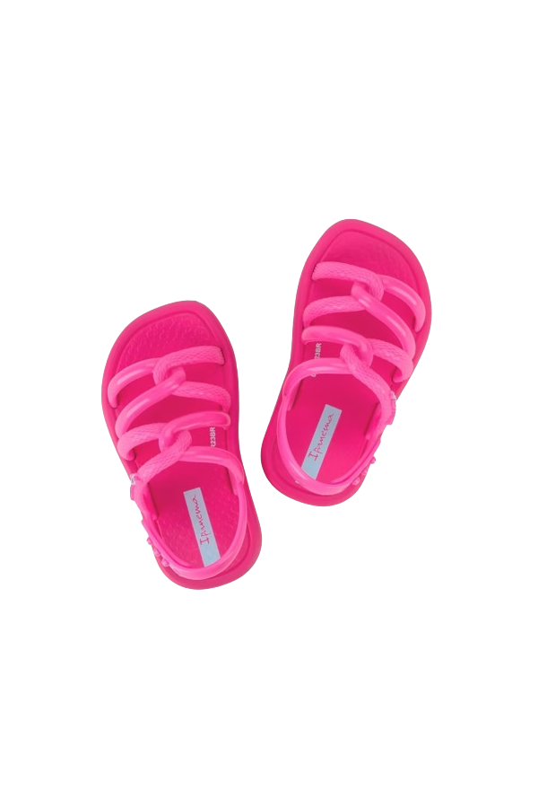 IPANEMA MEU SOL SANDAL BABY DARK PINK/PINK