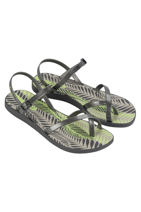 IPANEMA FASHION SAND VIII FEM GREY/SILVER/GREEN