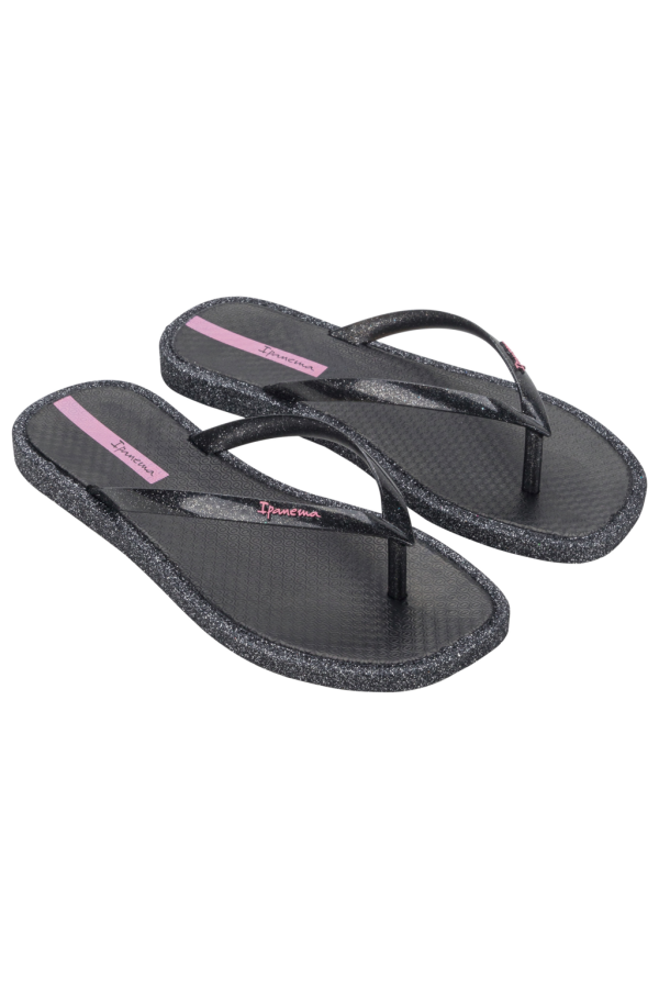 IPANEMA EDGE SOLAR GLOW AD BLACK/GLITTER BLACK