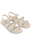 IPANEMA CRISTAL SANDAL AD BEIGE/BEIGE/SILVER