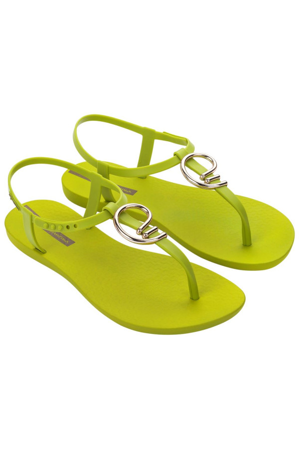 IPANEMA CLASS STYLISH SANDAL GREEN/GOLD