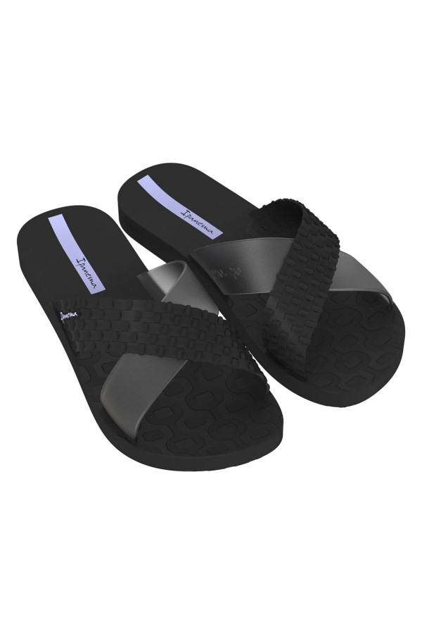 IPANEMA SENSE SLIDE FEM BLACK/SMOKE/BLUE